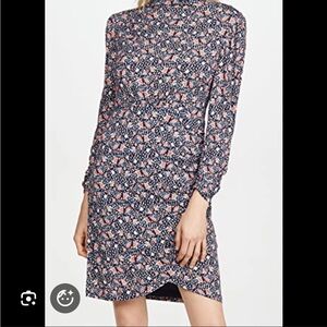 NWT Rebecca Taylor Floral Twilight Bloom Jersey Dress  extra large / large